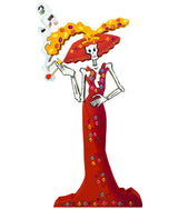 Catrina Fumando Naranja