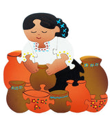 Señora con Jarros