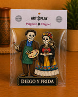 Diego y Frida Magneto