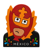 Máscara Luchador Roja Magneto