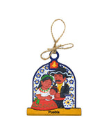 Puebla Adorno de Navidad