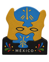 Máscara Luchador Azul Magneto