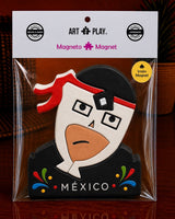 Máscara Luchador Negra Magneto