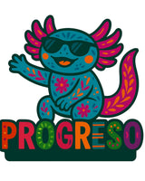 Ajolote Letras Progreso Magneto