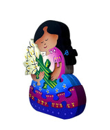 Señora con Alcatraces