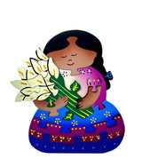 Señora con Alcatraces