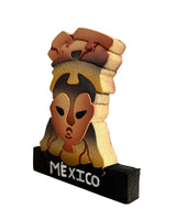 Máscara Mujer Maya Magneto Antropología