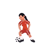 Futbolista mujer