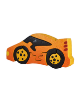 Coche Carreras Naranja Magneto