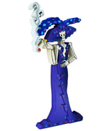 Catrina Fumando Morada