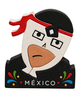Máscara Luchador Negra Magneto