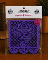 Catrina Magneto Papel Picado
