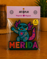 Ajolote Letras Mérida Magneto