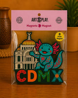 Ajolote Bellas Artes Magneto