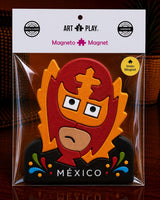 Máscara Luchador Roja Magneto