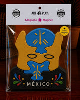 Máscara Luchador Azul Magneto