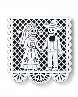 Pareja Magneto Papel Picado