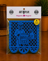Organillero Magneto Papel Picado