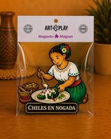 Chiles en Nogada Magneto