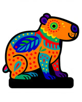 Capibara Magneto Alebrijes