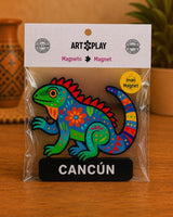 Iguana Alebrije Magneto