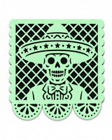 Charro Magneto Papel Picado
