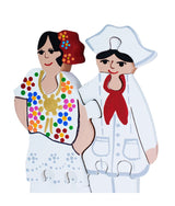 Pareja De Yucatecos Arte Popular Chico