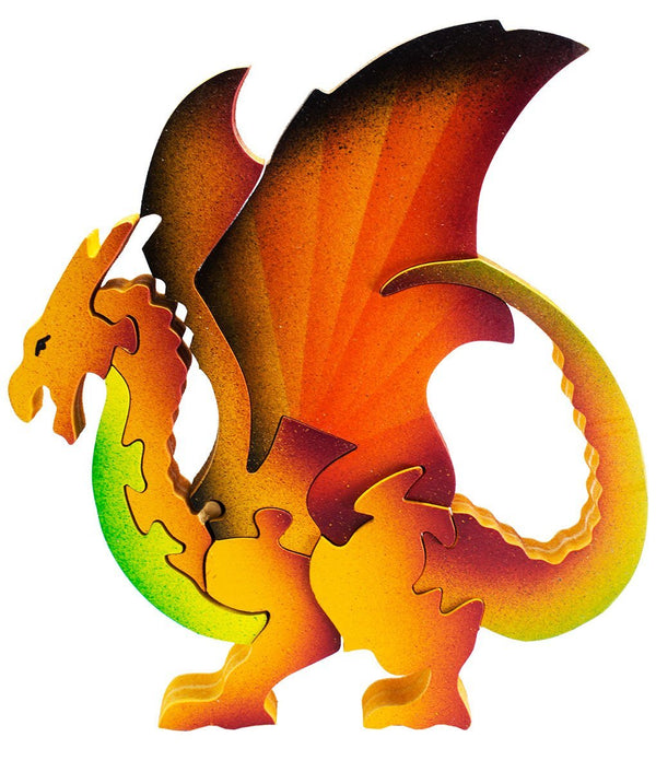 Dragón Naranja Grande