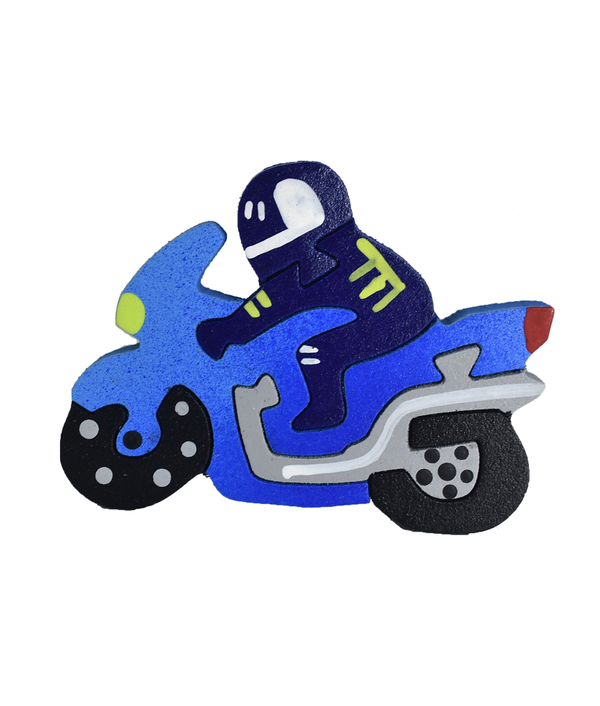 Moto azul magneto