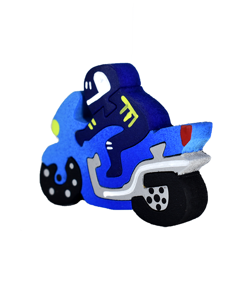 Moto azul magneto