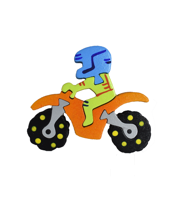 Moto naranja magneto