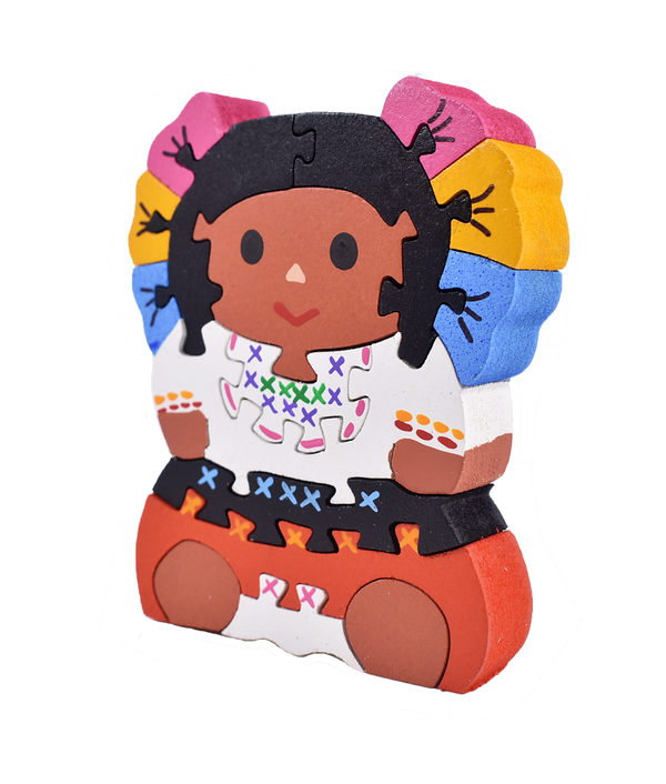 Muñeca otomí grande