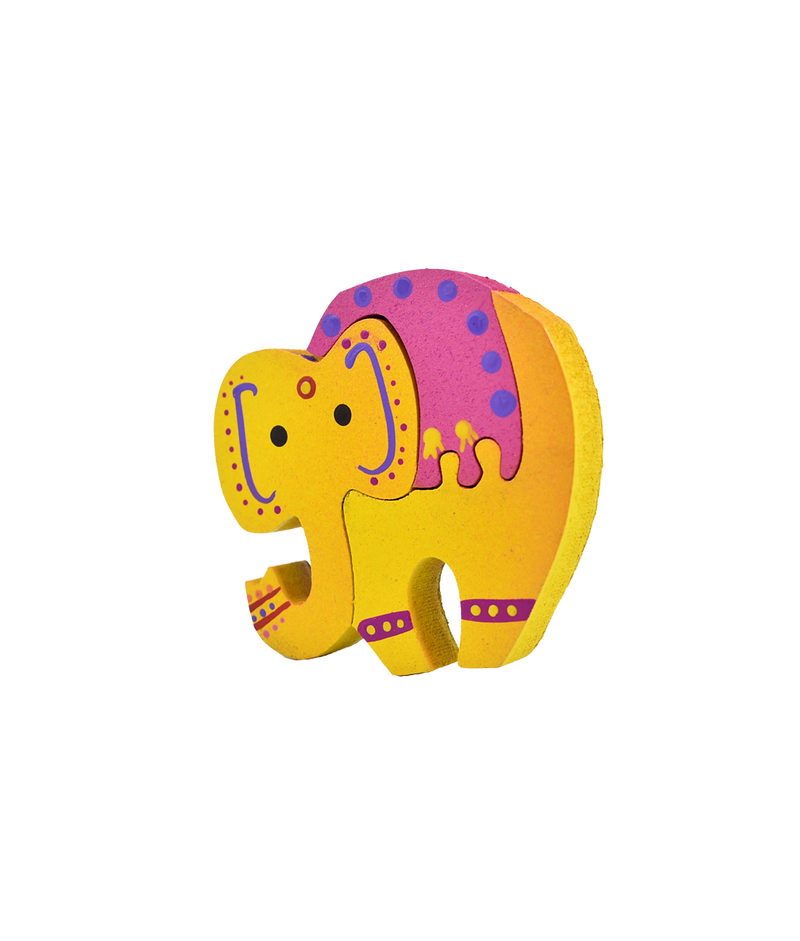 Elefante Thai amarillo magneto